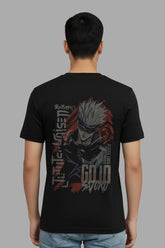 Gojo Men Slim Fit Black T-Shirt